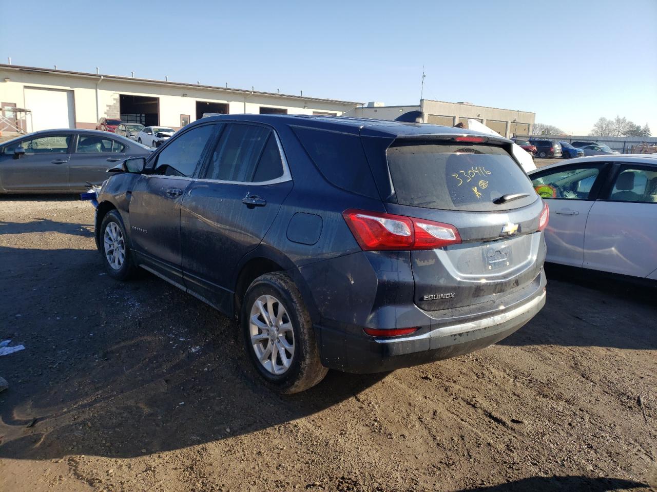 Photo 3 from auction – 2018 CHEVROLET EQUINOX LT with VIN 3GNAXJEV5JL330416