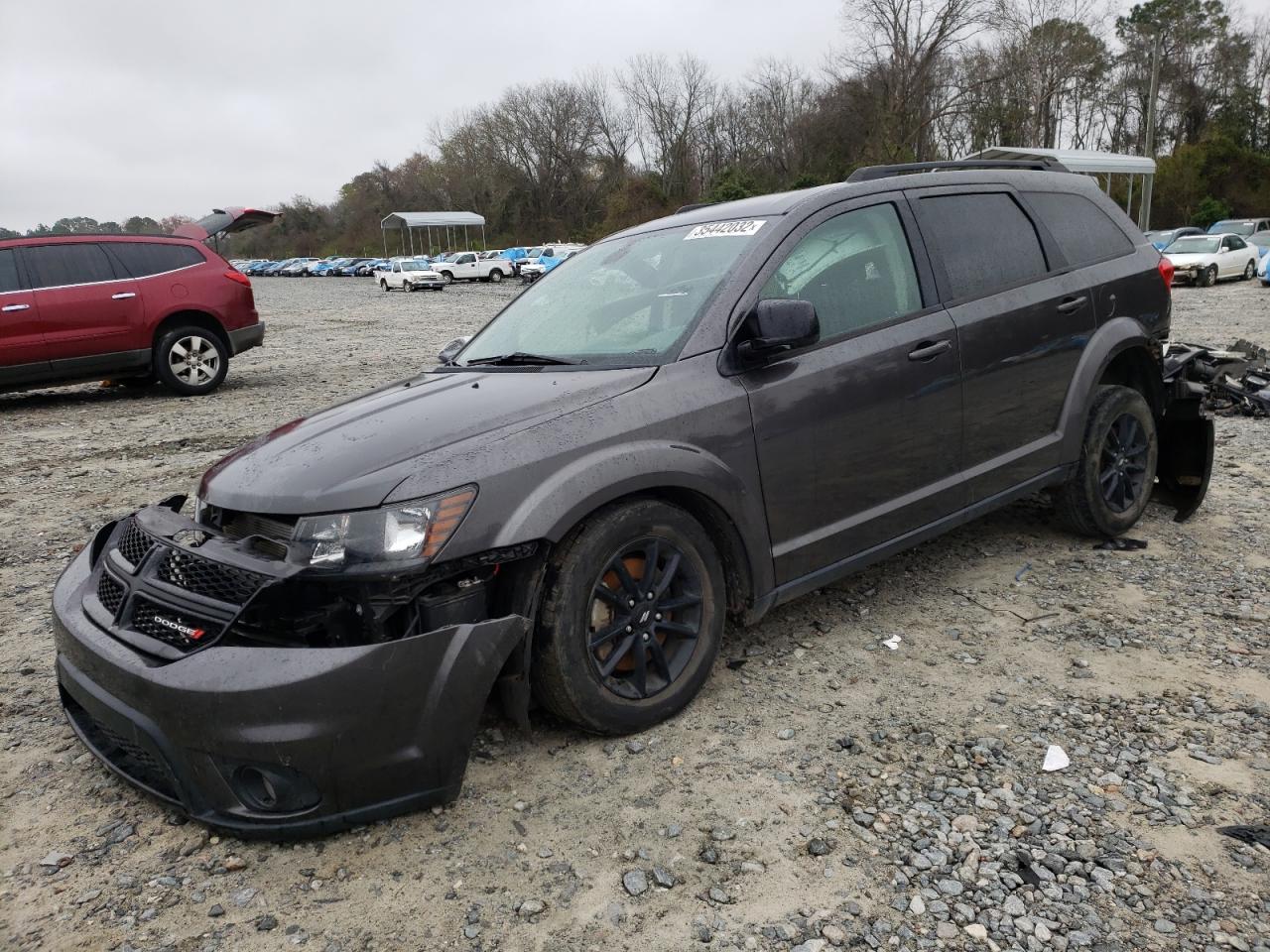 Photo 2 from auction – 2019 DODGE JOURNEY SE with VIN 3C4PDCBB5KT764371