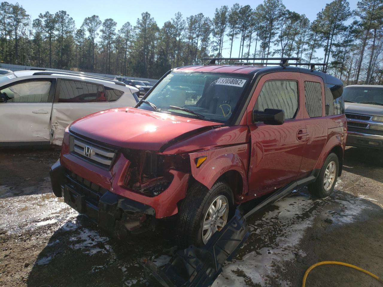 Photo 2 from auction – 2008 HONDA ELEMENT EX with VIN 5J6YH187X8L014303