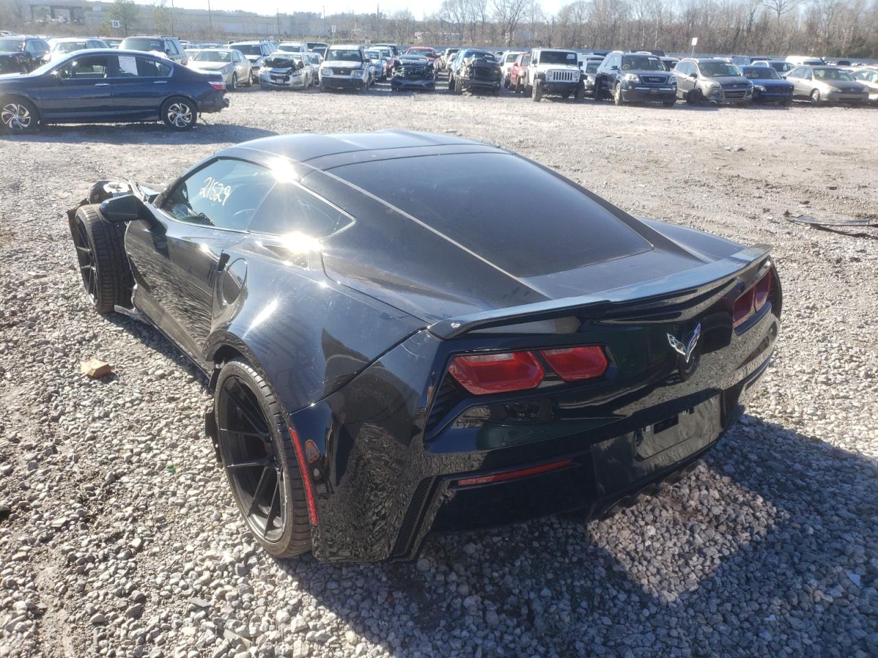 Photo 3 from auction – 2014 CHEVROLET CORVETTE S with VIN 1G1YC2D78E5112612