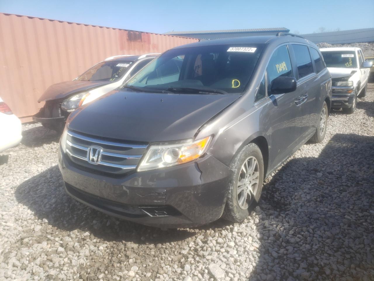 Photo 2 from auction – 2013 HONDA ODYSSEY EX with VIN 5FNRL5H45DB070717