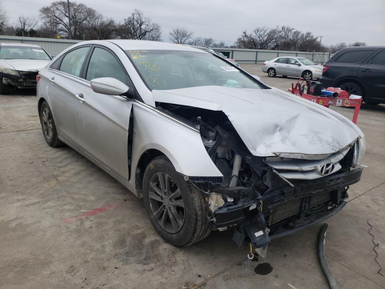 HYUNDAI SONATA GLS 2013 with VIN 5NPEB4AC0DH686257 - Photo from auction