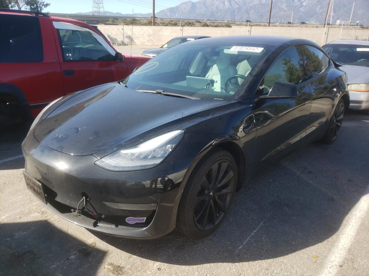 Photo 2 from auction – 2019 TESLA MODEL 3 with VIN 5YJ3E1EA3KF302229