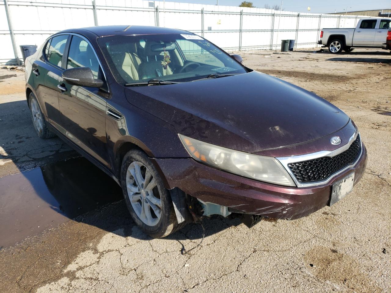 KIA OPTIMA EX 2013 with VIN 5XXGN4A77DG249497 - Photo from auction