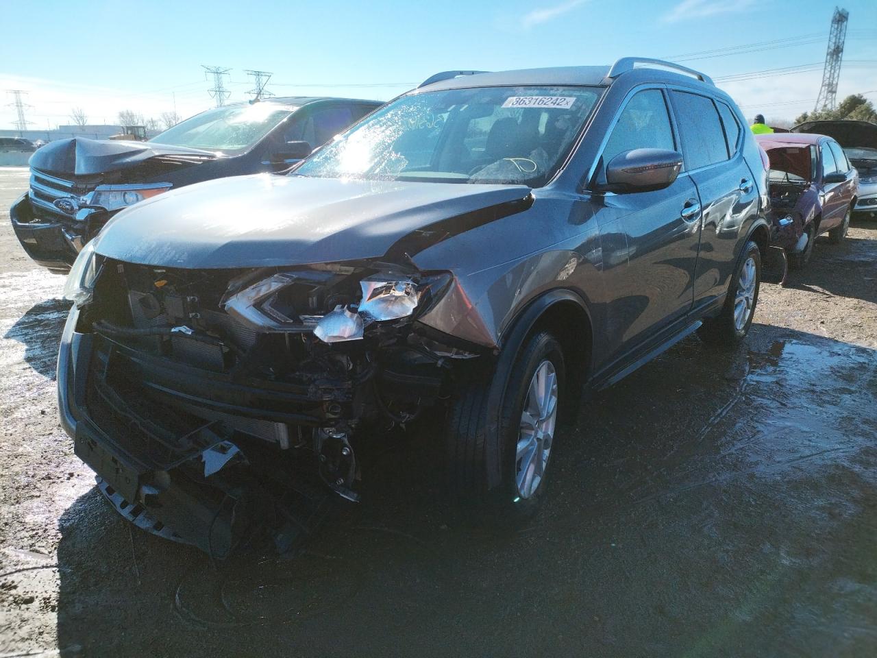 Photo 2 from auction – 2020 NISSAN ROGUE S with VIN KNMAT2MT7LP534281
