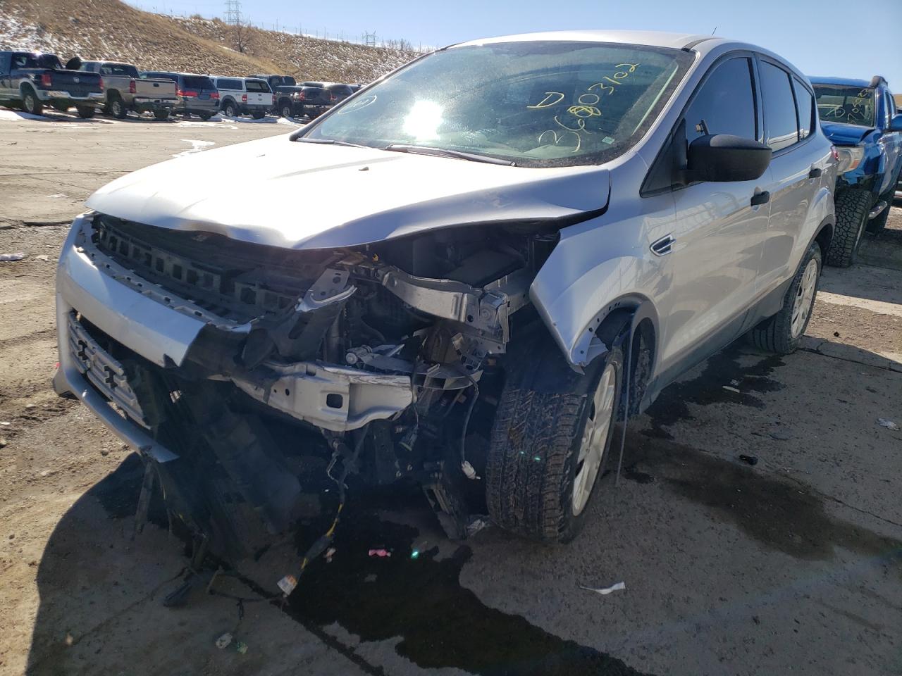 Photo 2 from auction – 2014 FORD ESCAPE S with VIN 1FMCU0F75EUA45355
