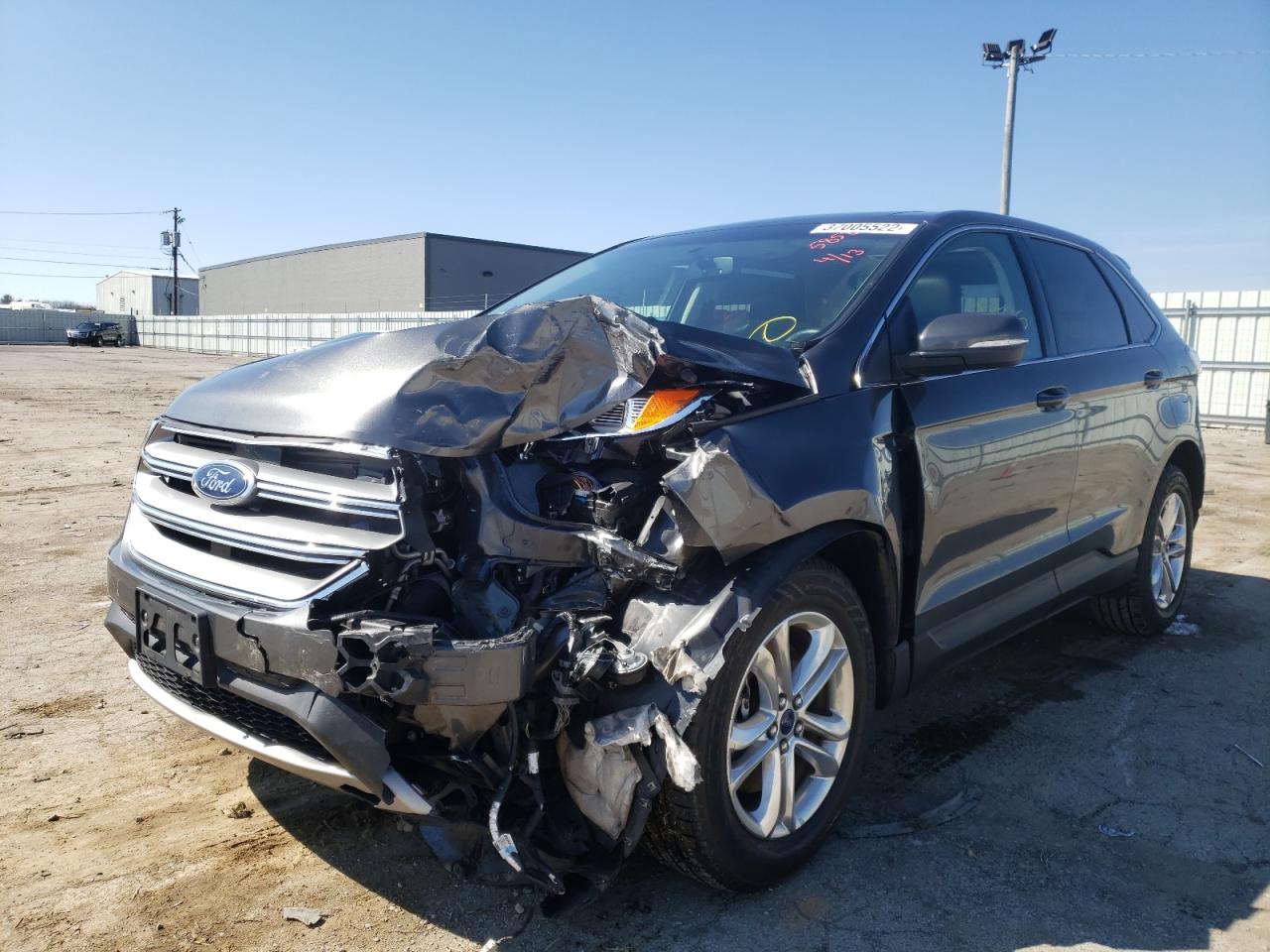 Photo 2 from auction – 2017 FORD EDGE SEL with VIN 2FMPK4J94HBC35858