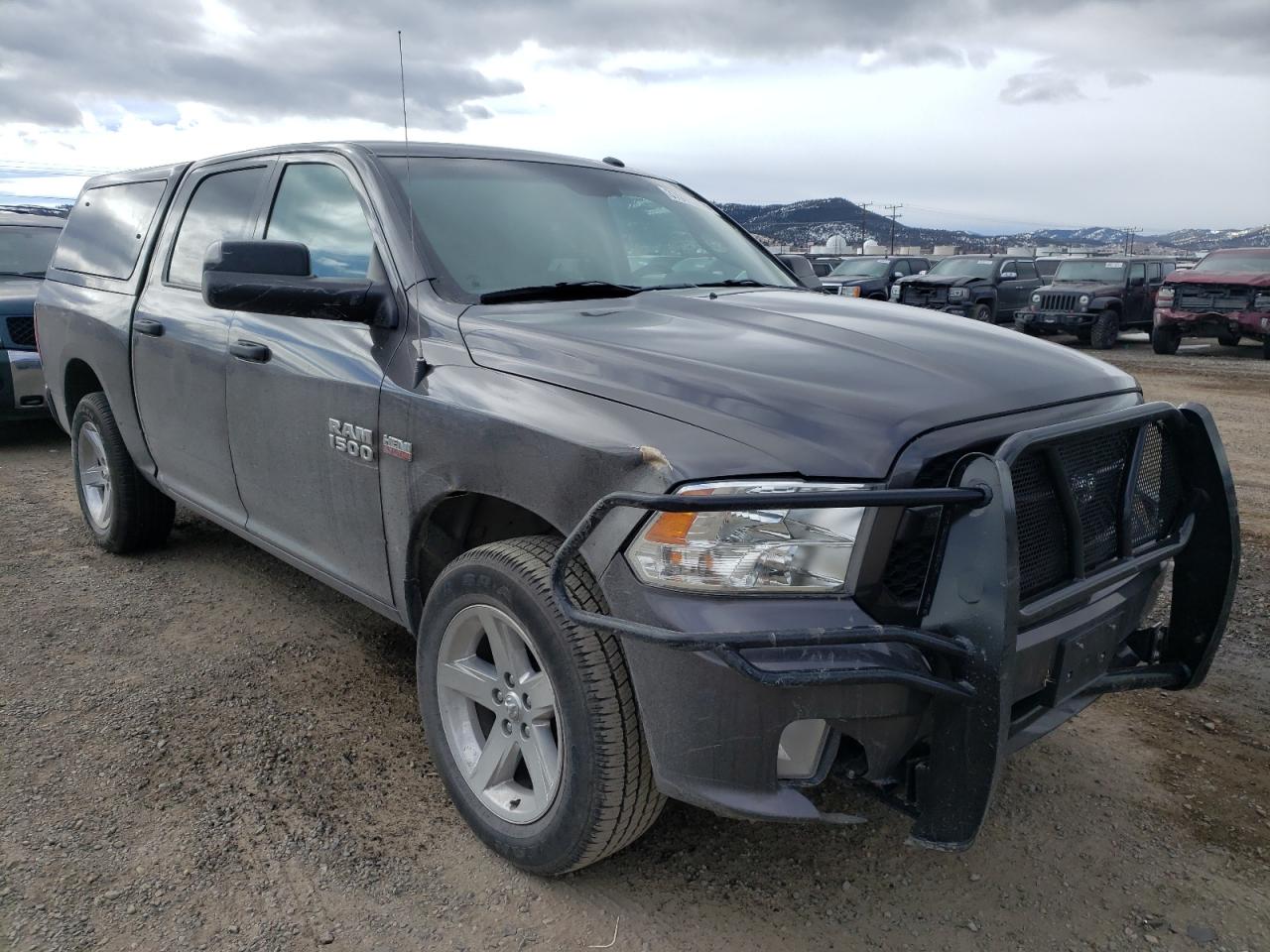 RAM 1500 ST 2018 with VIN 3C6RR7KT1JG173589 - Photo from auction