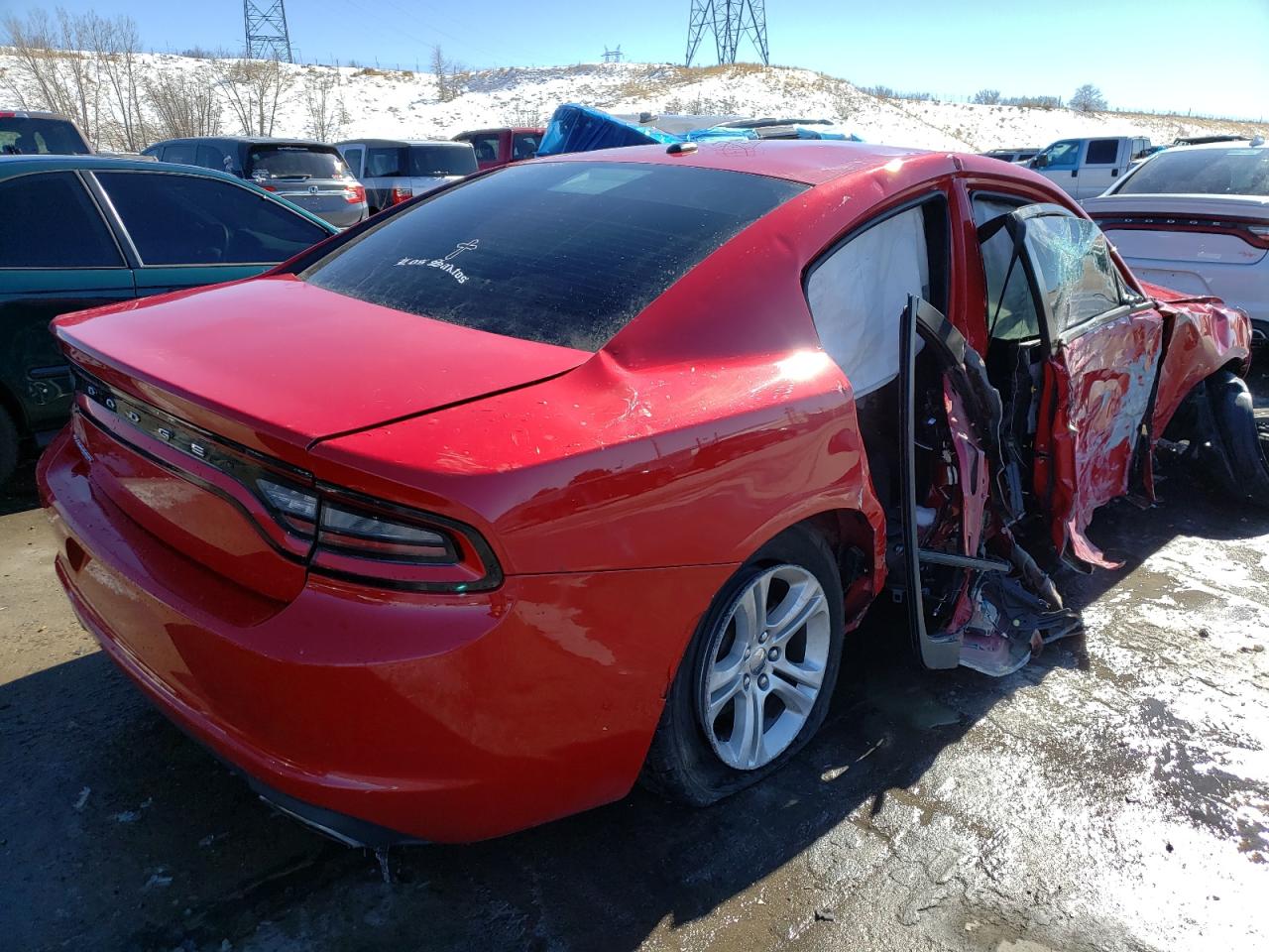 Photo 4 from auction – 2015 DODGE CHARGER SE with VIN 2C3CDXBG4FH734721