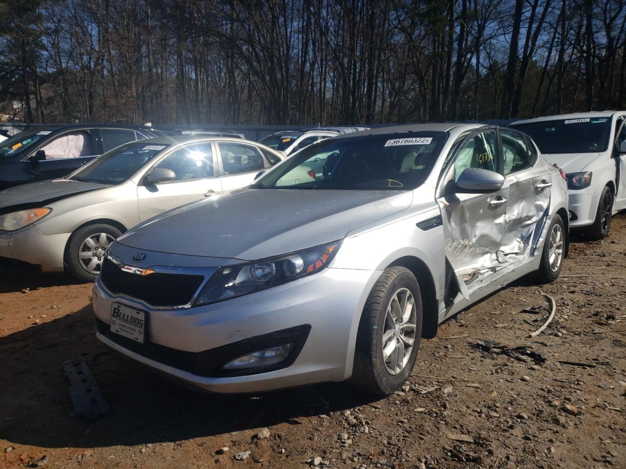 Photo 2 from auction – 2013 KIA OPTIMA LX with VIN KNAGM4A70D5411989