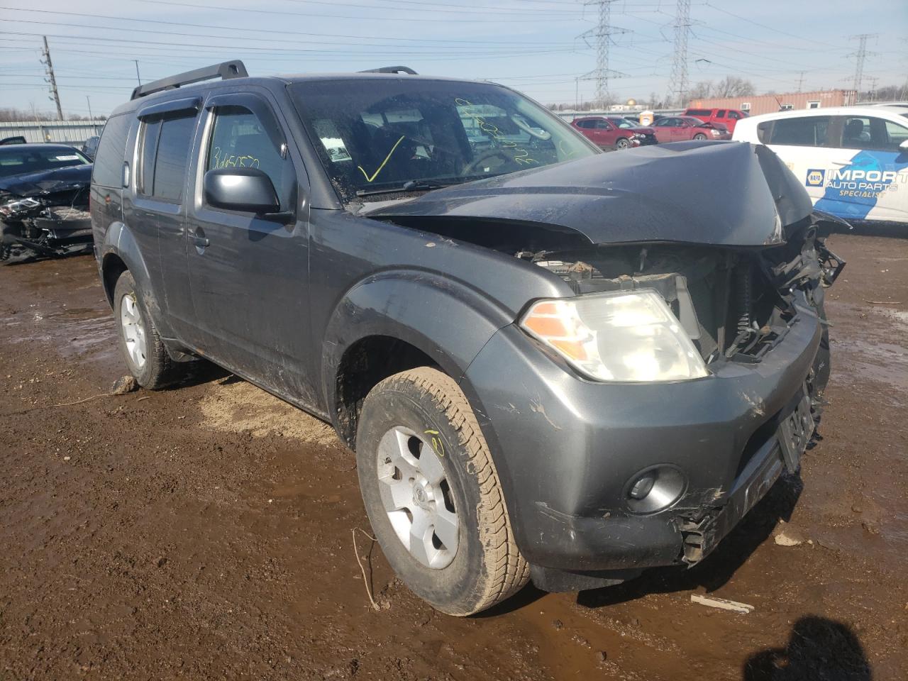 NISSAN PATHFINDER 2008 with VIN 5N1AR18B98C644317 - Photo from auction