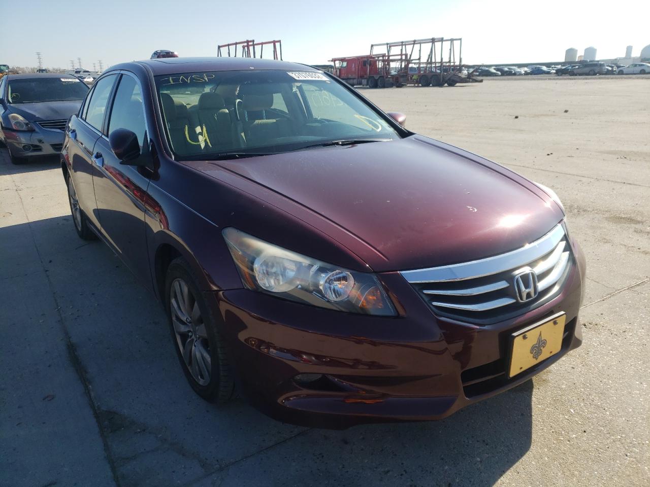 Photo 1 from auction – 2012 HONDA ACCORD EXL with VIN 1HGCP3F85CA011681