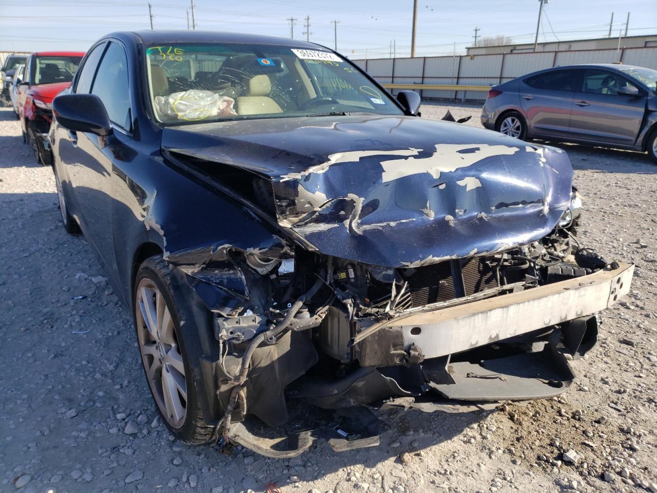 LEXUS IS 250 2006 with VIN JTHBK262665014793 - Photo from auction