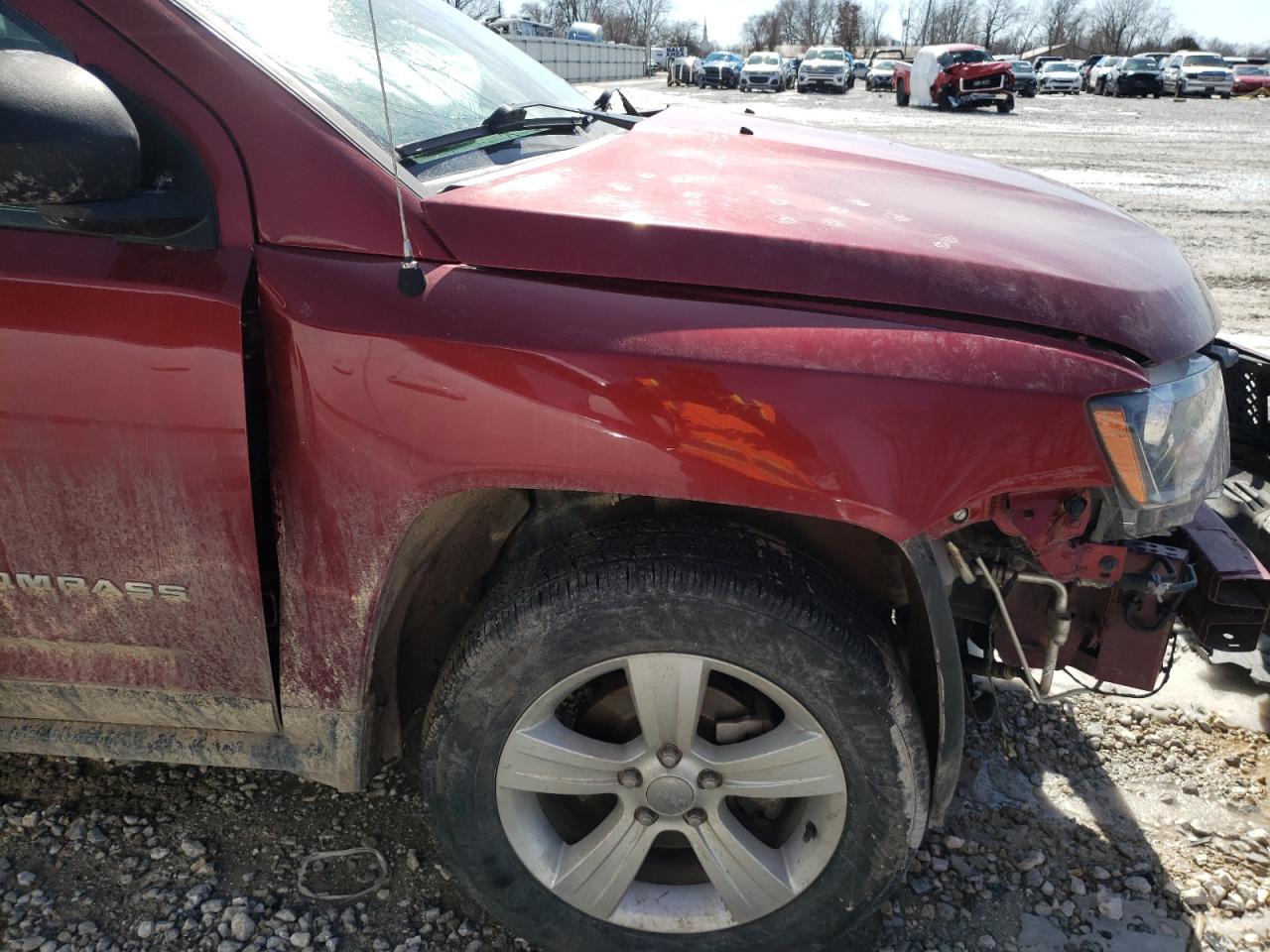 Photo 9 from auction – 2014 JEEP COMPASS SP with VIN 1C4NJCBB5ED889476