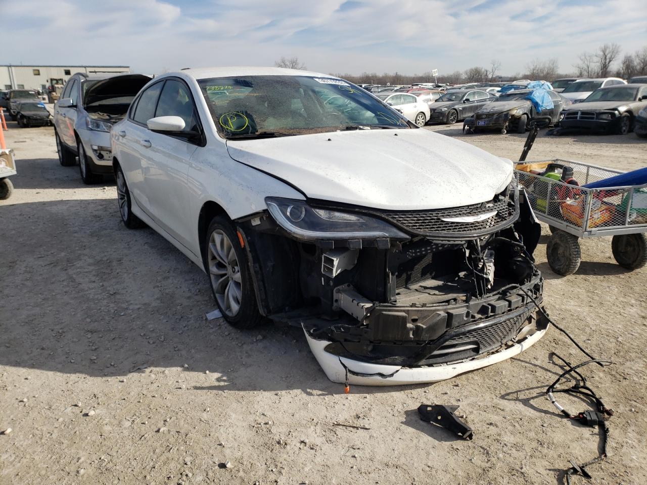 CHRYSLER 200 S 2015 with VIN 1C3CCCBB6FN738874 - Photo from auction