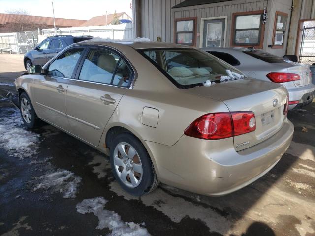 Photo 3 from auction – 2007 KIA OPTIMA LX with VIN KNAGE123775115640
