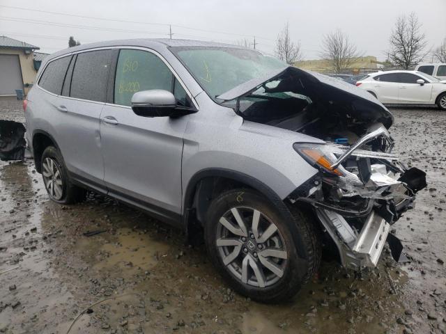 Photo 1 from auction – 2021 HONDA PILOT EXL with VIN 5FNYF6H56MB040255