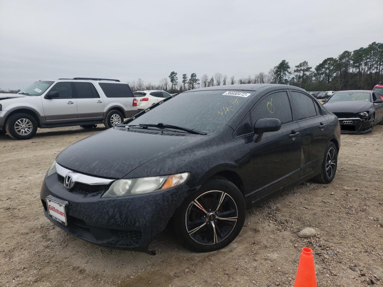Photo 2 from auction – 2011 HONDA CIVIC LX with VIN 2HGFA1F56BH308550