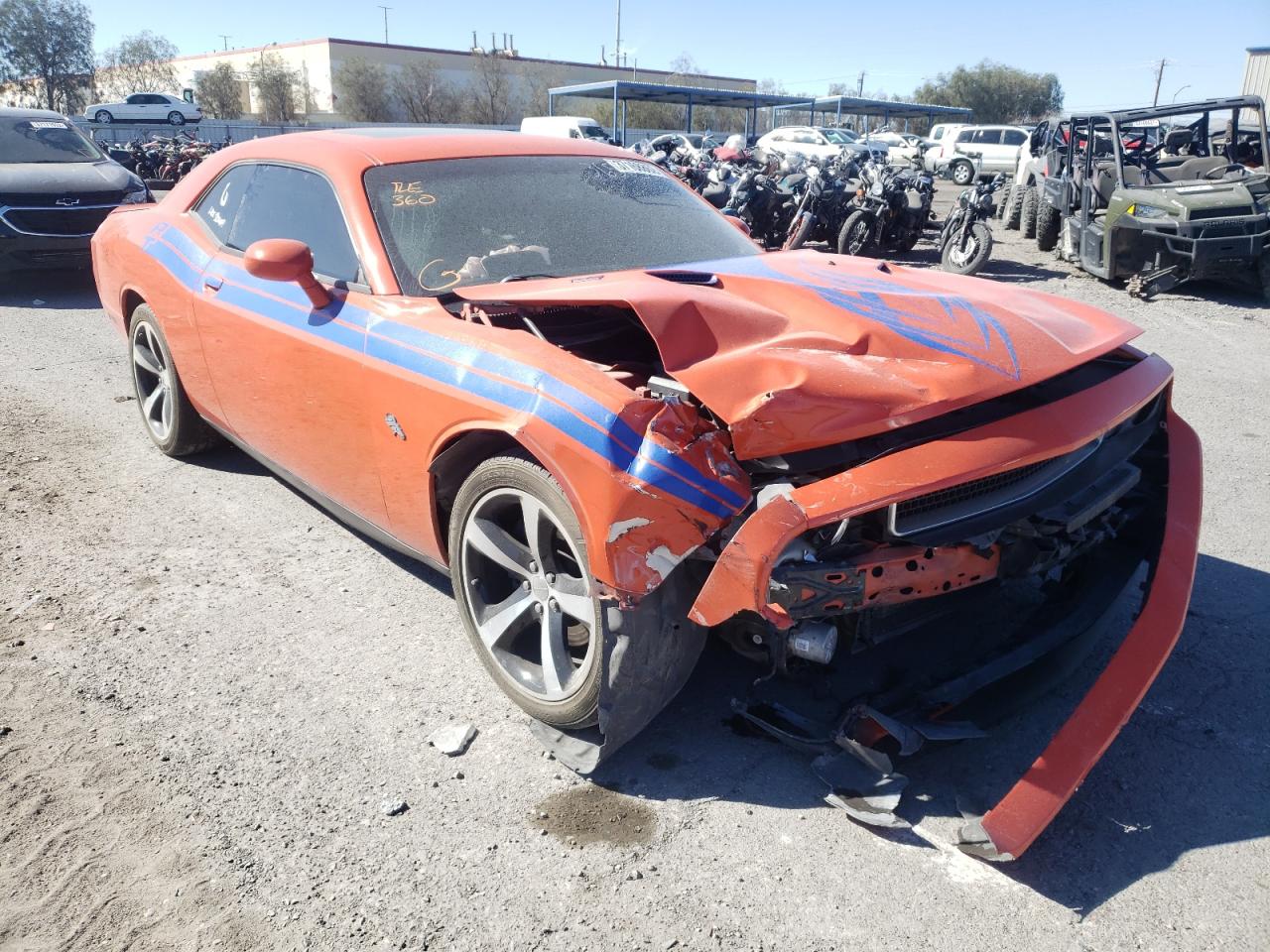 DODGE CHALLENGER 2013 with VIN 2C3CDYBT3DH733673 - Photo from auction