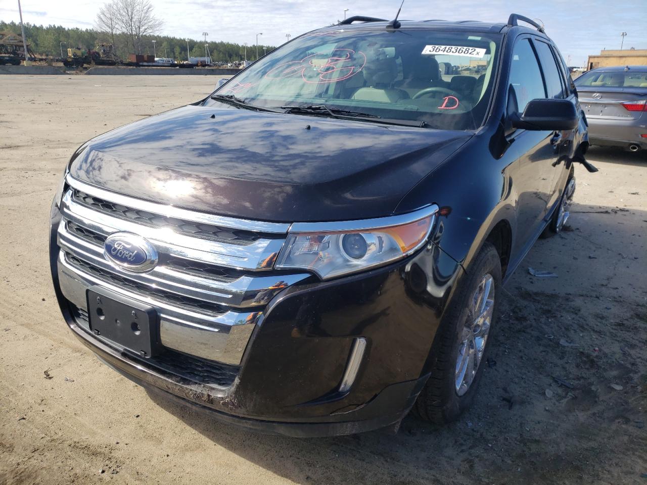 Photo 2 from auction – 2014 FORD EDGE with VIN 2FMDK3J97EBB10216
