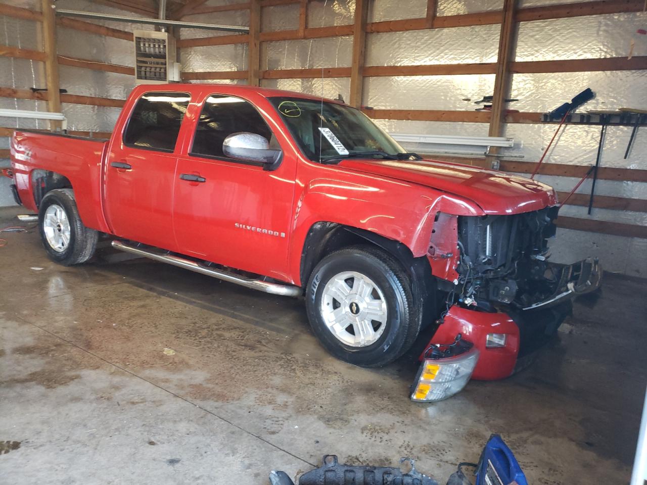 CHEVROLET SILVERADO 2008 with VIN 2GCEK13C581269395 - Photo from auction