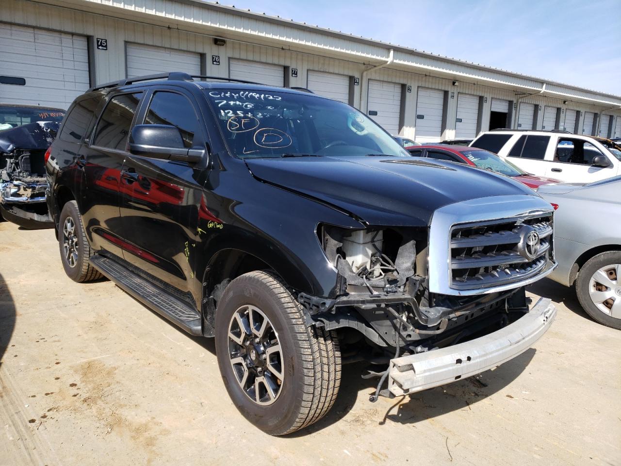TOYOTA SEQUIOA 2012 with VIN 5TDBW5G1XCS070478 - Photo from auction