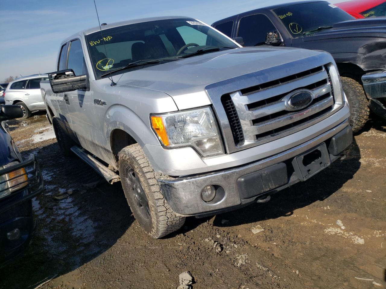 FORD F-150 2010 with VIN 1FTEX1E83AKE55100 - Photo from auction