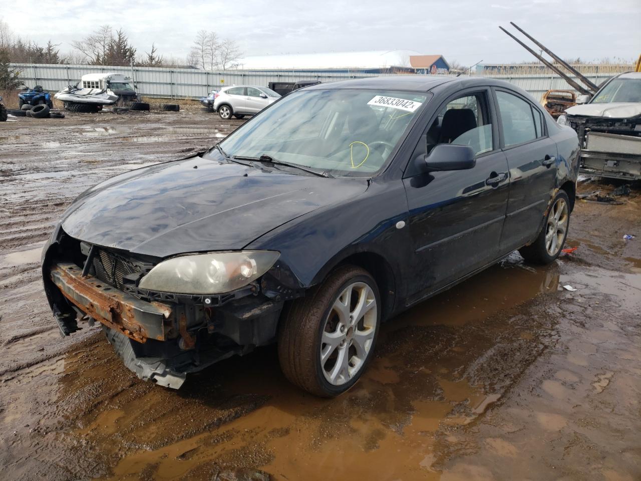 Photo 2 from auction – 2009 MAZDA 3 I with VIN JM1BK32F091223409