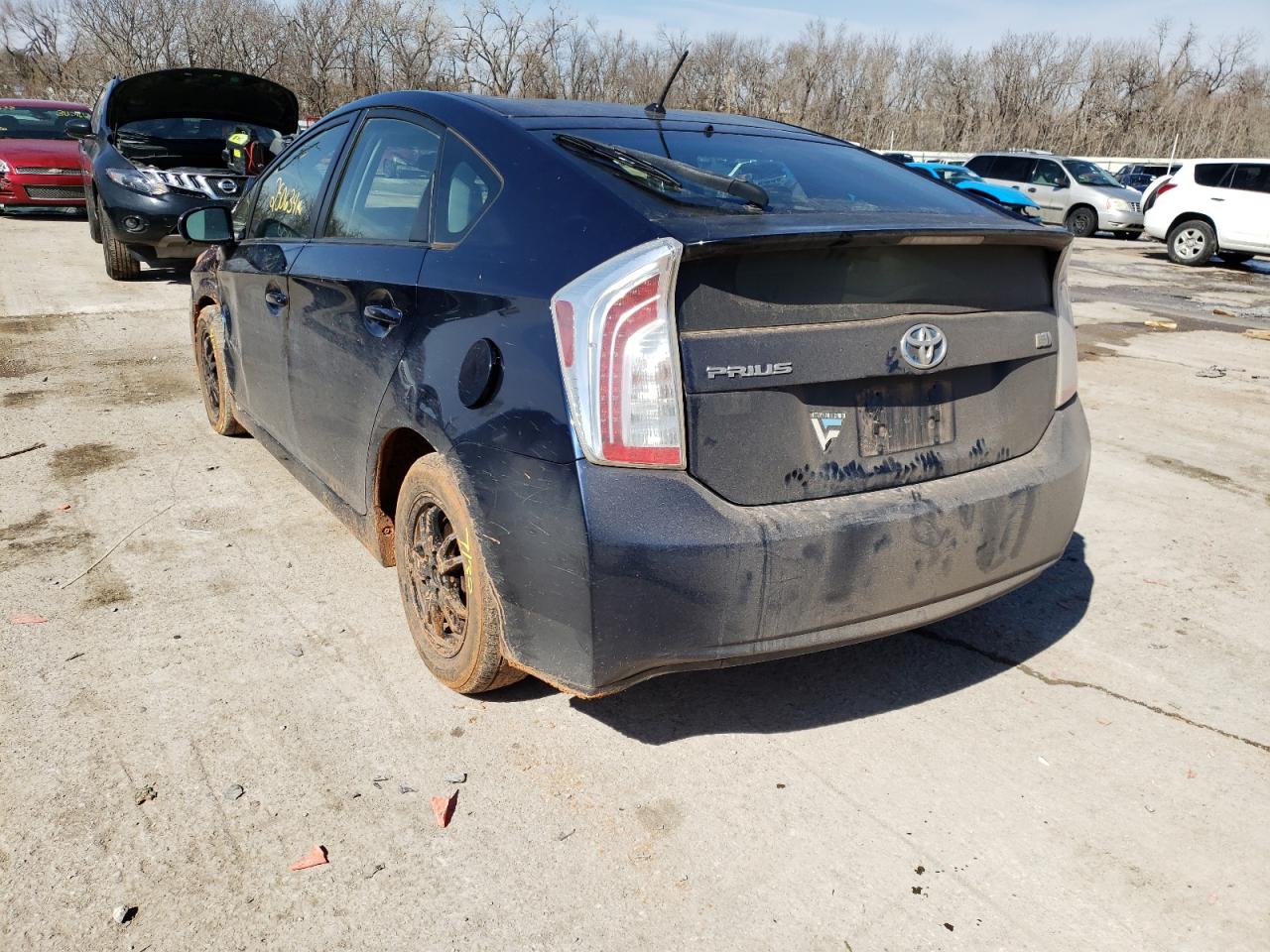 Photo 3 from auction – 2012 TOYOTA PRIUS with VIN JTDKN3DU0C1534512