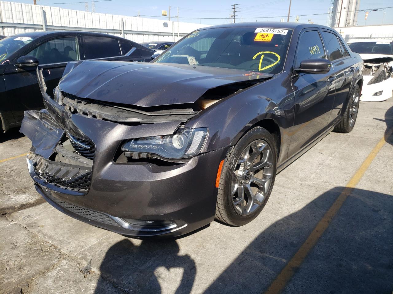 Photo 2 from auction – 2018 CHRYSLER 300 S with VIN 2C3CCABG8JH313965