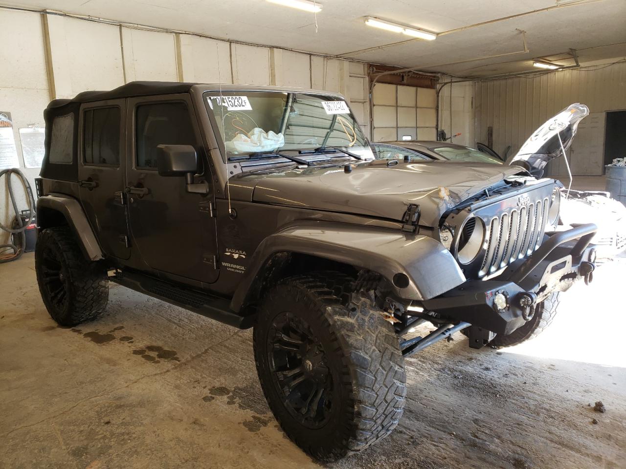 JEEP WRANGLER U 2016 with VIN 1C4BJWEG9GL222351 - Photo from auction