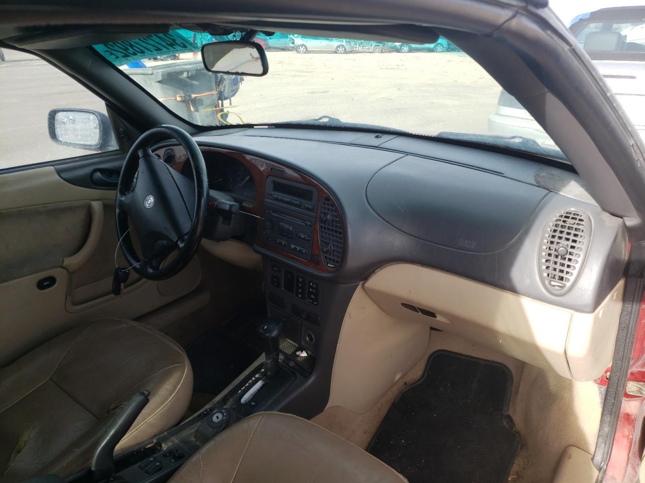 Photo 9 from auction – 1999 SAAB 9-3 with VIN YS3DF78N5X7000952