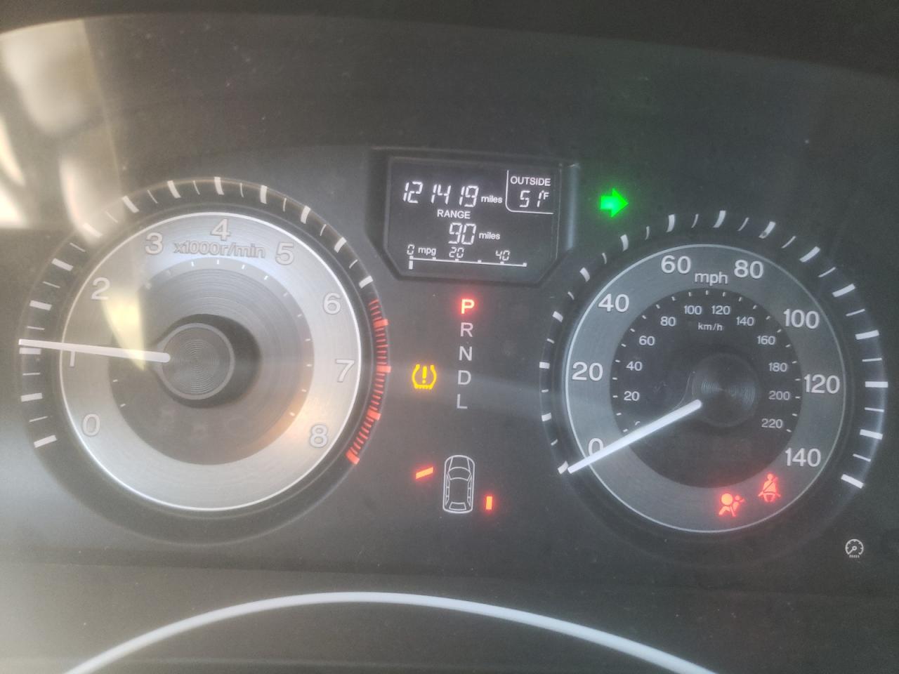 Photo 8 from auction – 2013 HONDA ODYSSEY EX with VIN 5FNRL5H45DB070717