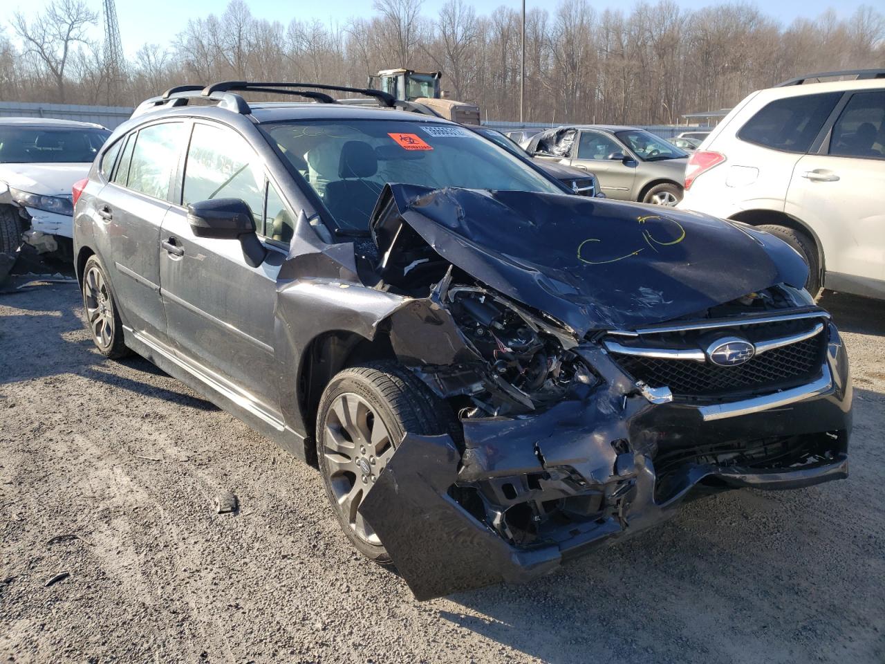SUBARU IMPREZA SP 2015 with VIN JF1GPAV68F8232777 - Photo from auction