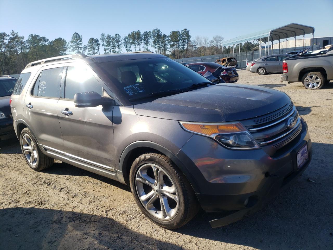 FORD EXPLORER L 2014 with VIN 1FM5K7F85EGA15920 - Photo from auction
