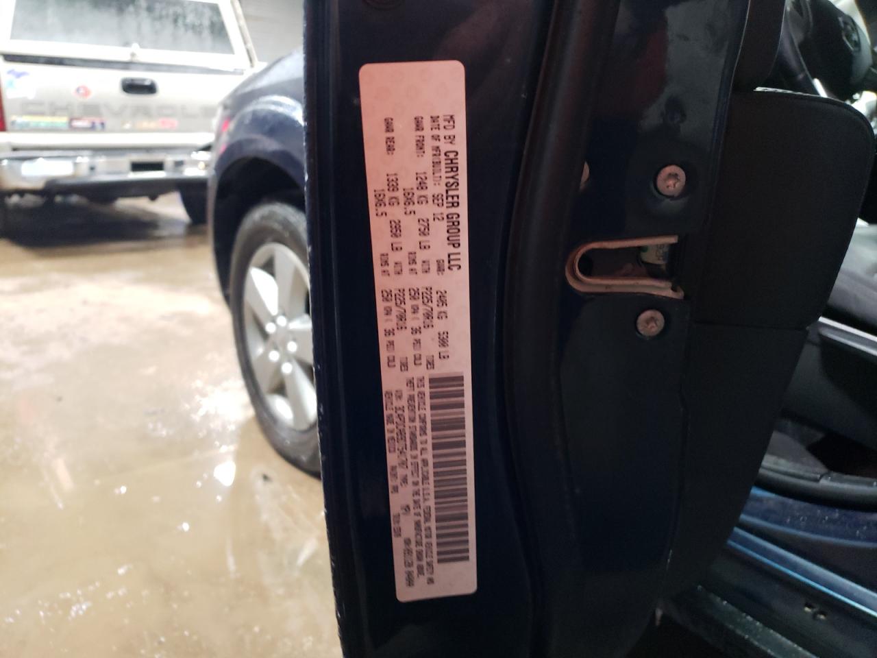 Photo 10 from auction – 2013 DODGE JOURNEY SE with VIN 3C4PDCAB9DT541707