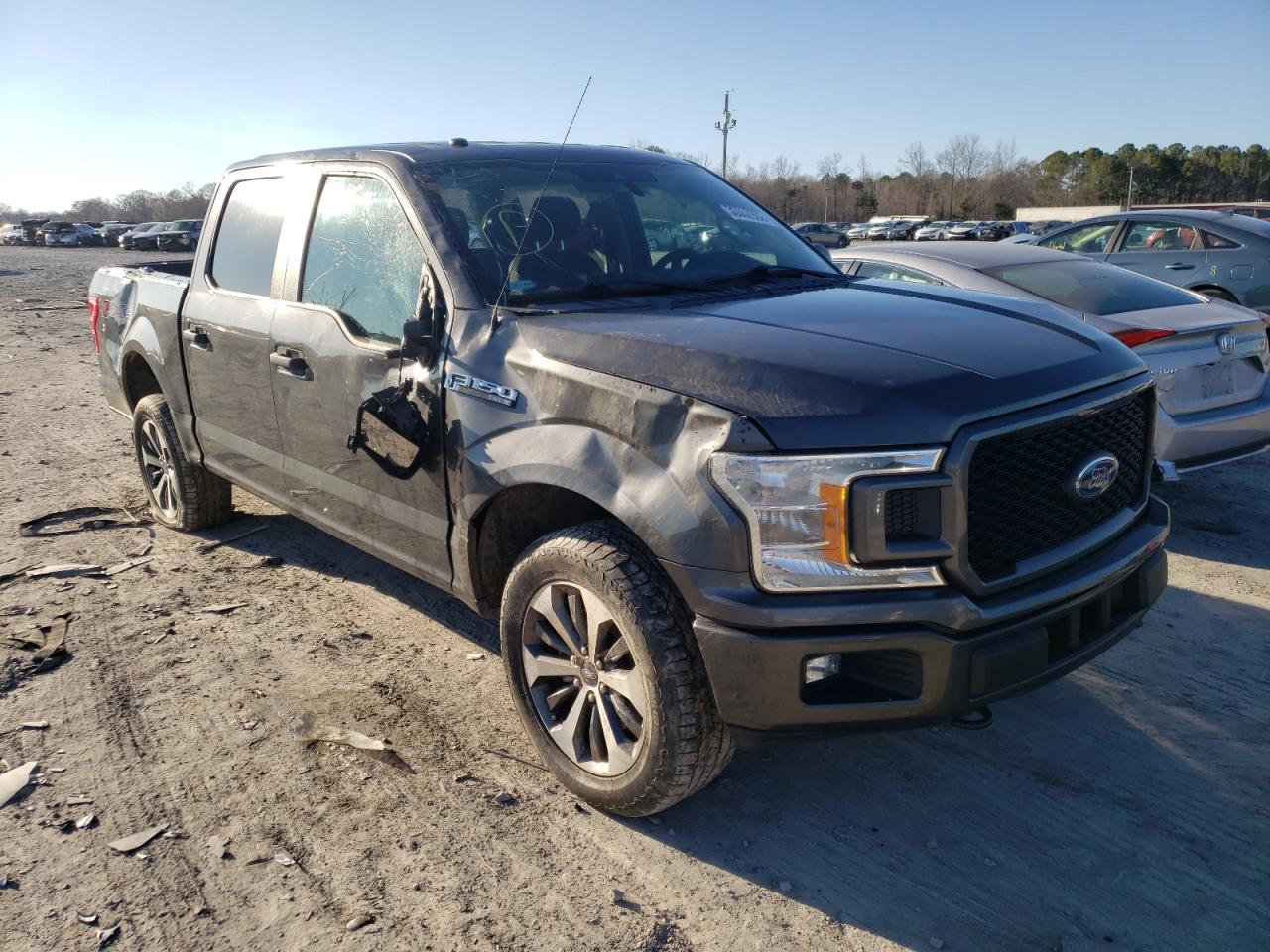 FORD F150 SUPER 2019 with VIN 1FTEW1EP2KKD10870 - Photo from auction