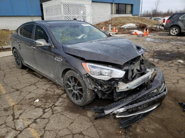 KIA K900 2015 with VIN KNALW4D43F6023162 - Photo from auction