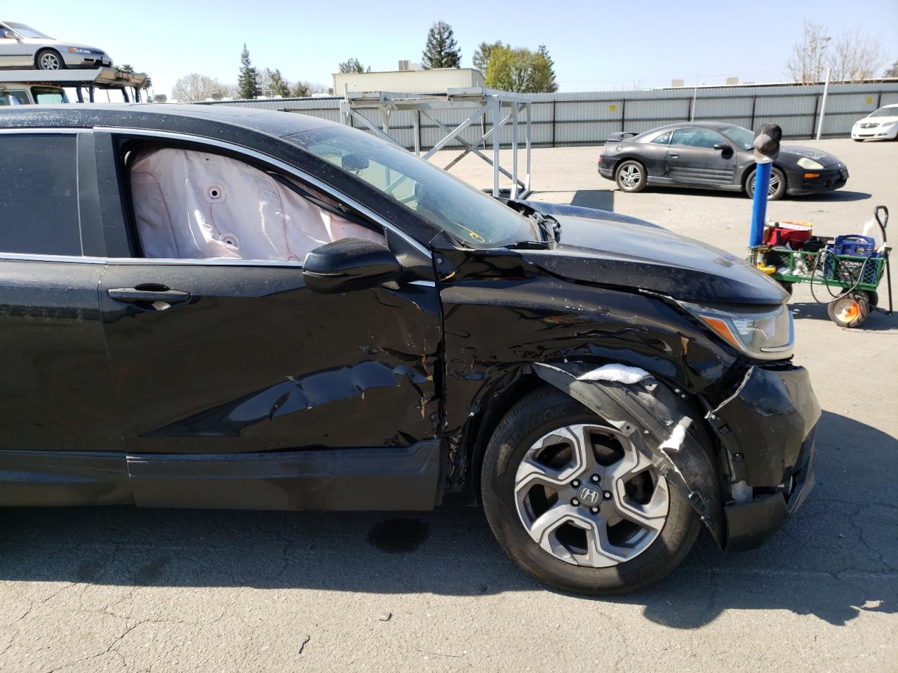 Photo 9 from auction – 2017 HONDA CR-V EX with VIN 7FARW1H55HE008267