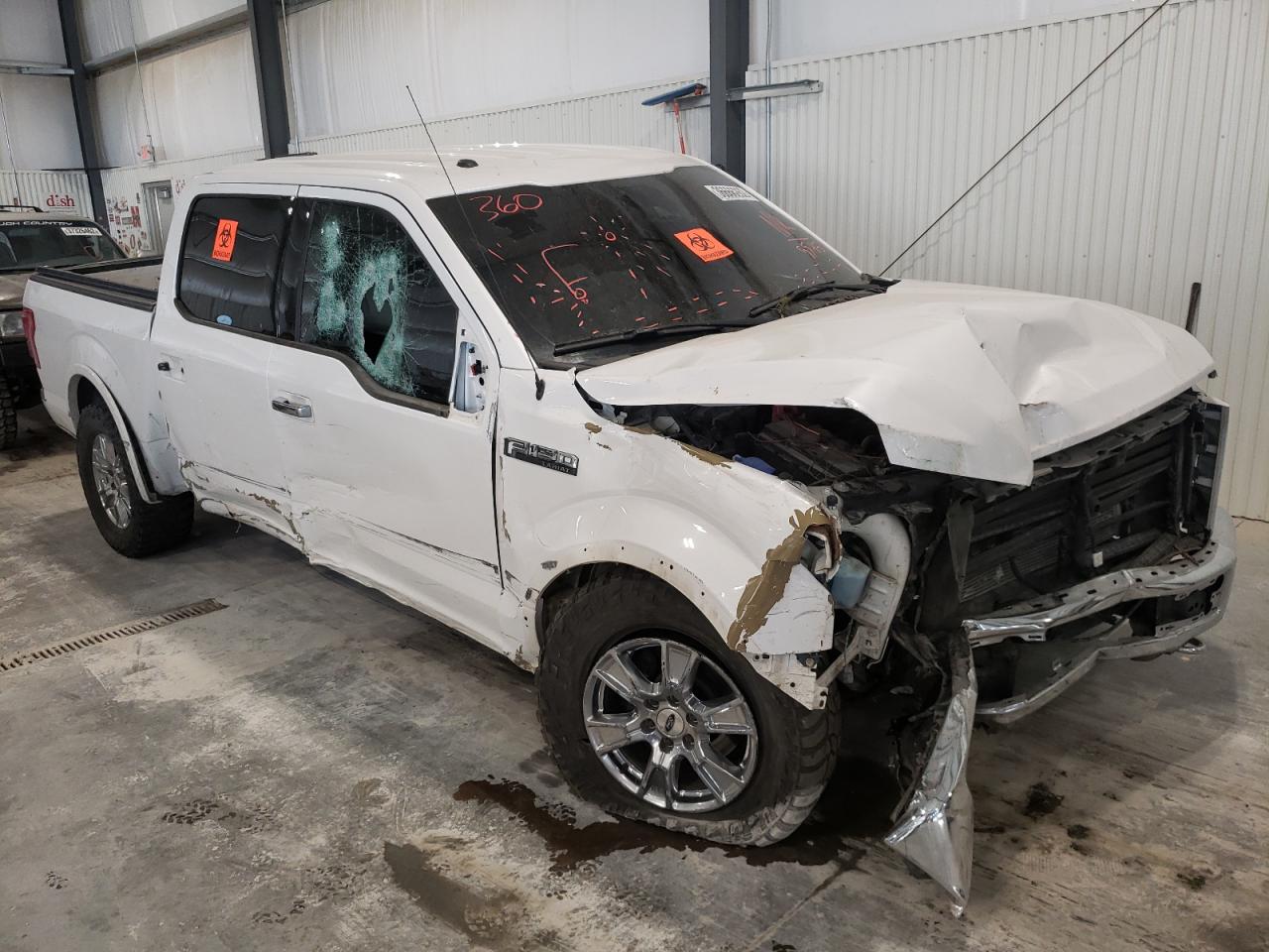 FORD F150 SUPER 2015 with VIN 1FTEW1EFXFKD35545 - Photo from auction