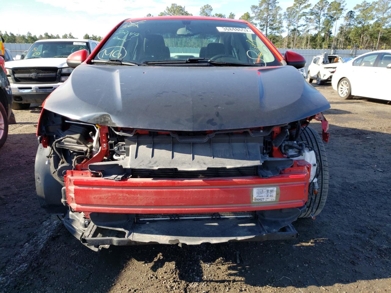 Photo 9 from auction – 2017 CHEVROLET SONIC LT with VIN 1G1JD5SH9H4144393