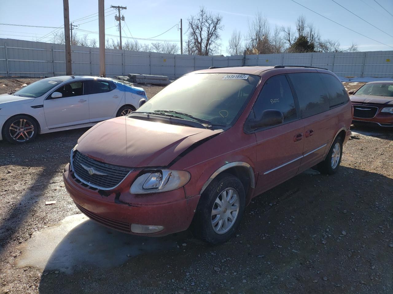 Photo 2 from auction – 2002 CHRYSLER TOWN & COU with VIN 2C8GP54LX2R590839