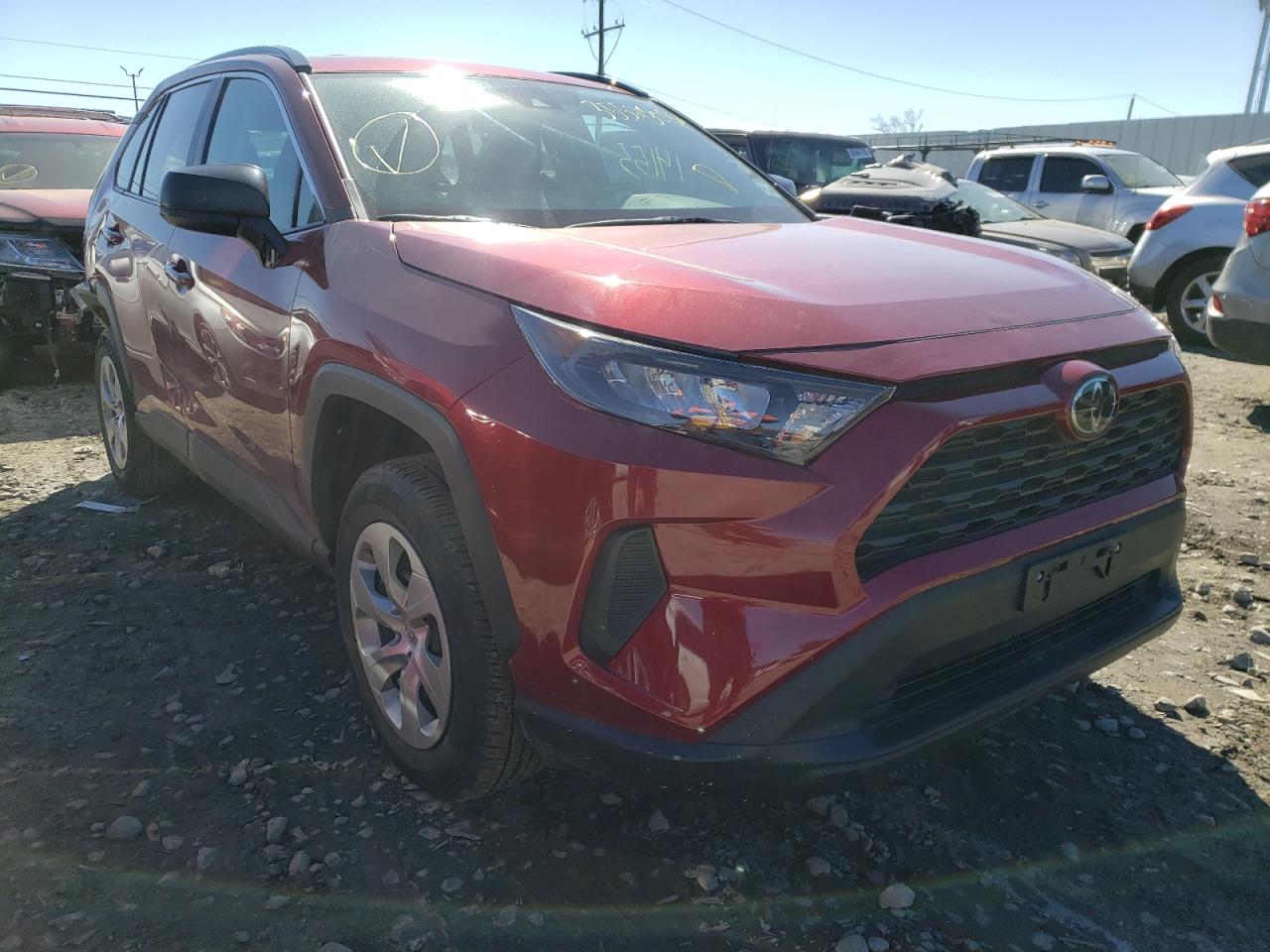 TOYOTA RAV4 LE 2019 with VIN 2T3F1RFV7KW063142 - Photo from auction