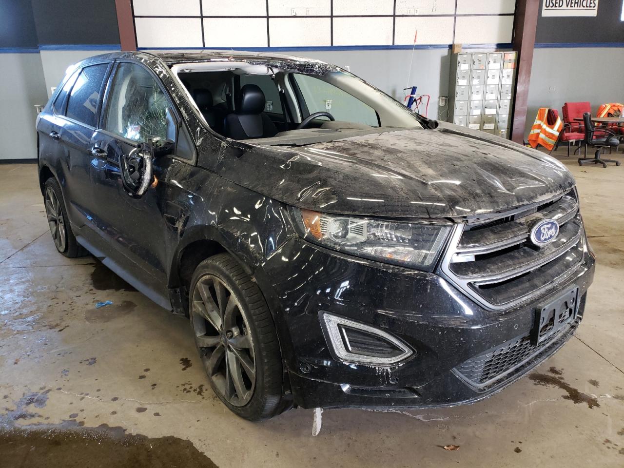 FORD EDGE SPORT 2017 with VIN 2FMPK4AP6HBB54228 - Photo from auction