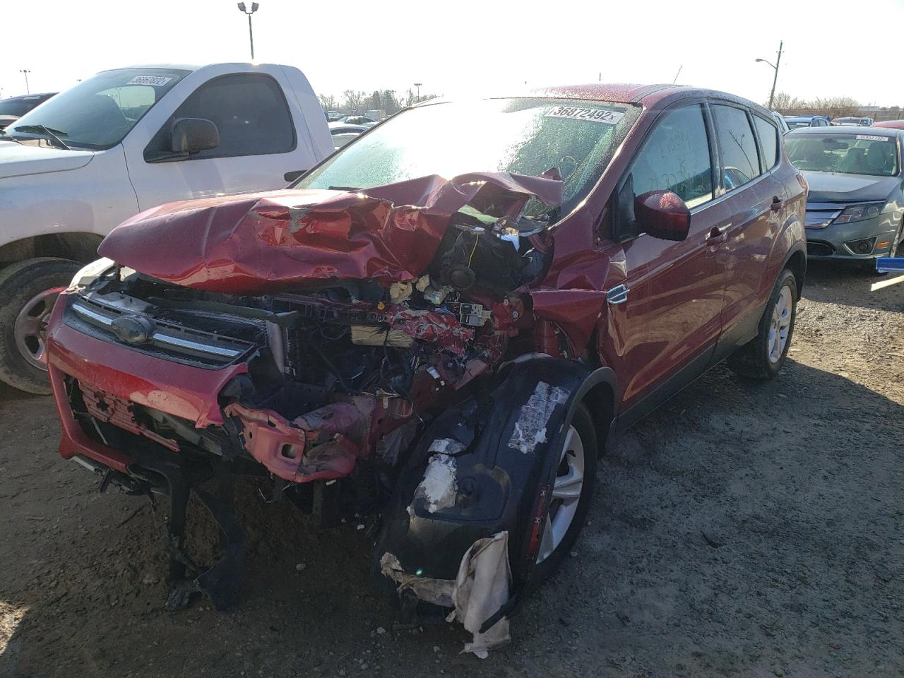 Photo 2 from auction – 2014 FORD ESCAPE SE with VIN 1FMCU0GX8EUE10044