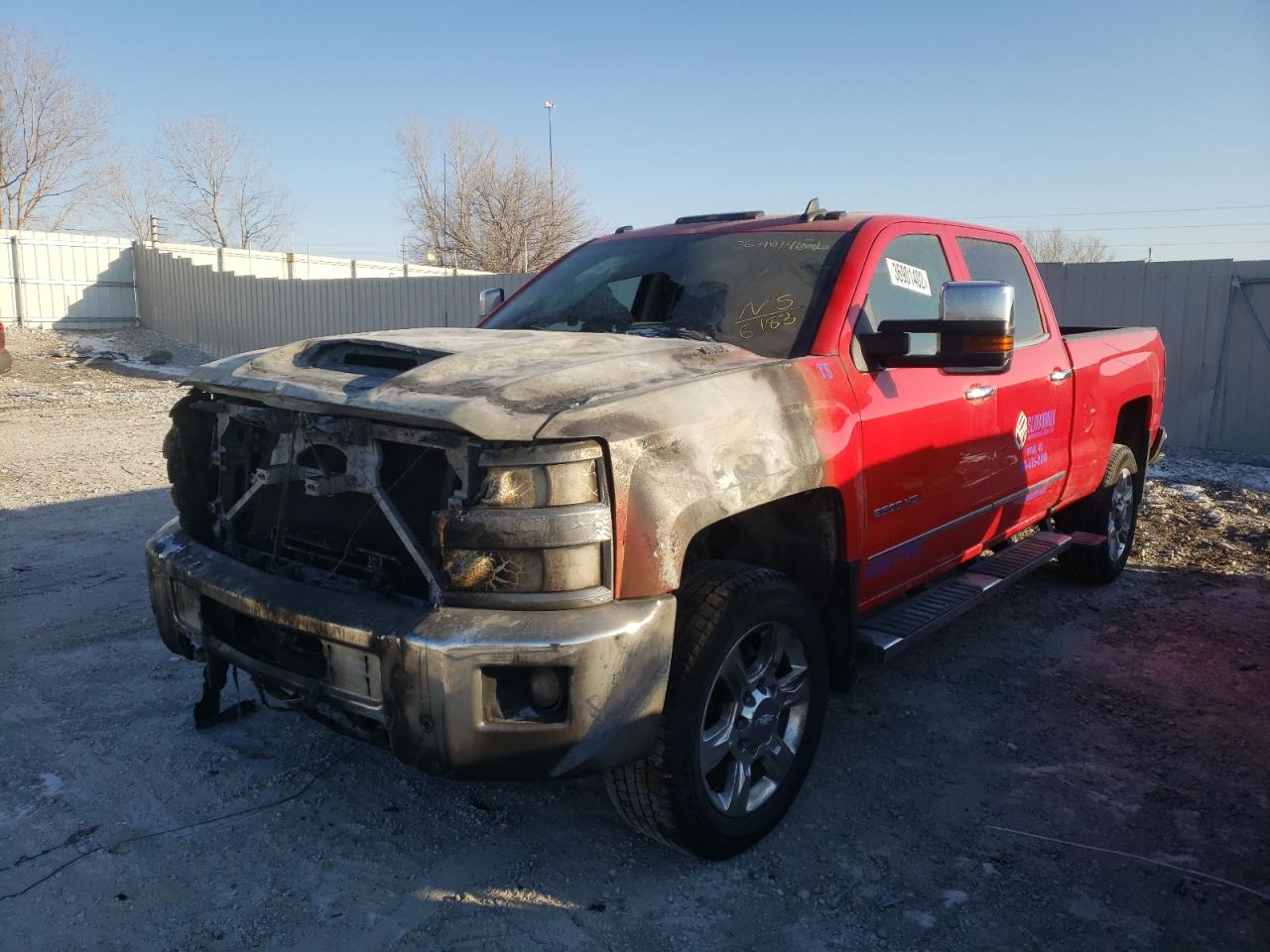 Photo 2 from auction – 2019 CHEVROLET SILVERADO with VIN 1GC1KTEYXKF276183