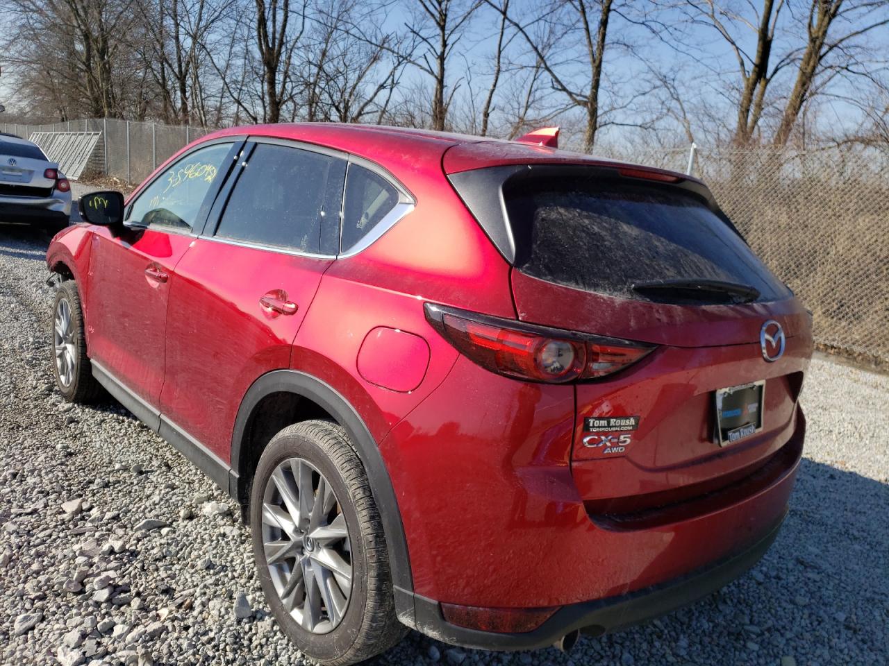 Photo 3 from auction – 2021 MAZDA CX-5 GRAND with VIN JM3KFBAY2M0470387