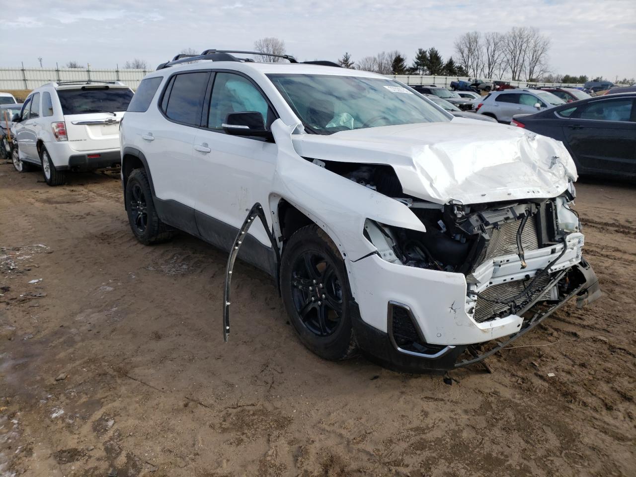 GMC ACADIA AT4 2021 with VIN 1GKKNLLS3MZ127243 - Photo from auction