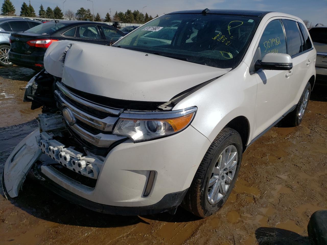 Photo 2 from auction – 2014 FORD EDGE SEL with VIN 2FMDK3JC2EBA03151