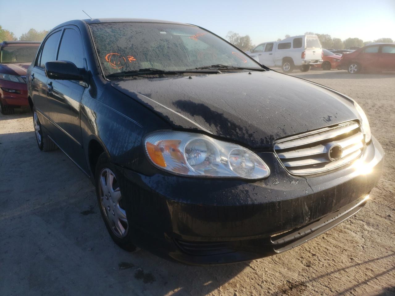 TOYOTA COROLLA CE 2003 with VIN JTDBR32E230012423 - Photo from auction